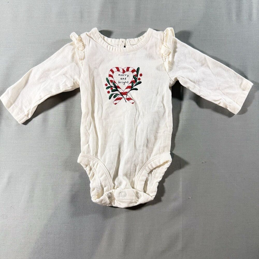 Carter's Holiday Bodysuit Size Newborn